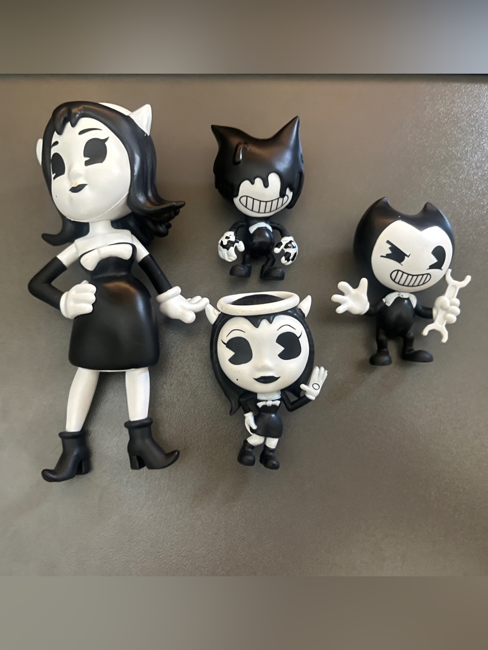 Bendy and the Ink Machine Figure Set - Black & White Collectibles